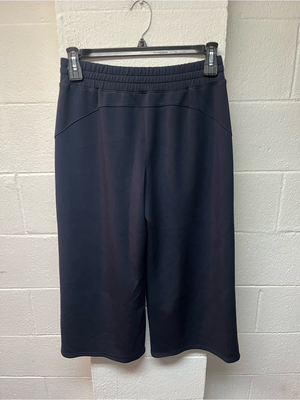 SPANX Navy Elastic Waist Pants - Picture 2 of 3